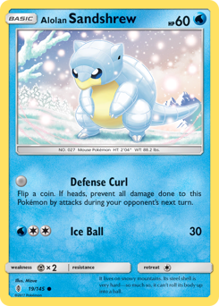 Alolan Sandshrew #19 Guardians Rising