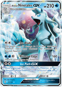Alolan Ninetales-GX #22 Guardians Rising
