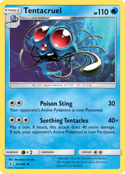 Tentacruel #24 Guardians Rising