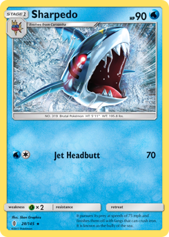 Sharpedo #28 PSA 10