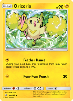 Oricorio #46 PSA 10