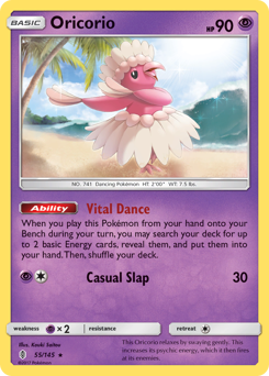 Oricorio #55 Guardians Rising