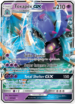 Toxapex-GX #57 Guardians Rising