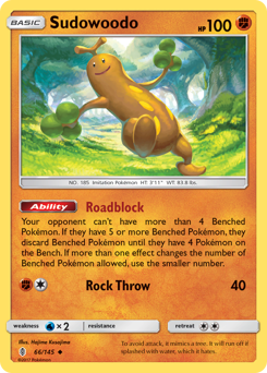 Sudowoodo #66 PSA 10