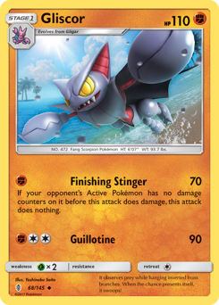 Gliscor #68 Guardians Rising