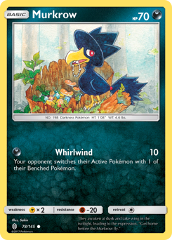 Murkrow Guardians Rising #78