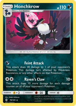 Honchkrow Guardians Rising #79