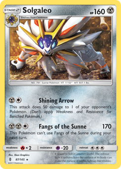Solgaleo #87 Guardians Rising