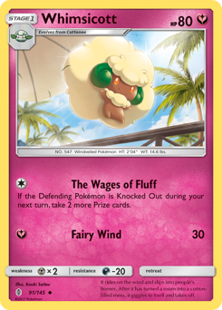 Whimsicott #91 PSA 10