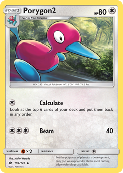 Porygon2 #104 Burning Shadows
