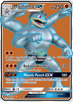 Machamp-GX #135 Burning Shadows