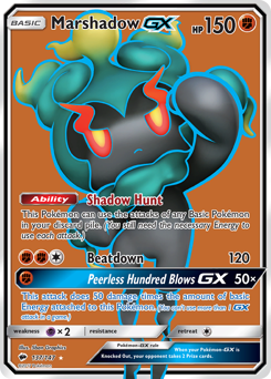 Marshadow-GX #137 Burning Shadows