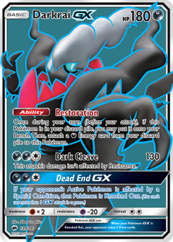 Darkrai-GX #139 Burning Shadows