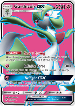 Gardevoir-GX #140 Burning Shadows
