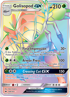 Golisopod-GX #148 Burning Shadows