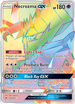 Necrozma-GX #153 Burning Shadows