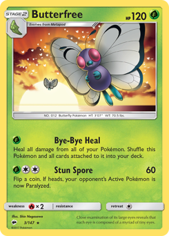 Butterfree #3 Burning Shadows