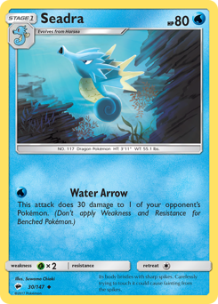 Seadra Burning Shadows #30
