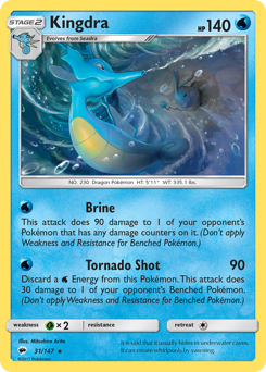 Kingdra #31 Burning Shadows