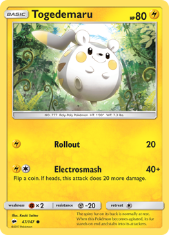 Togedemaru #47 PSA 10