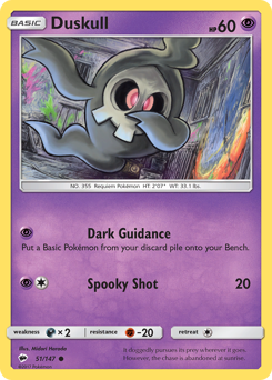 Duskull #51 PSA 10