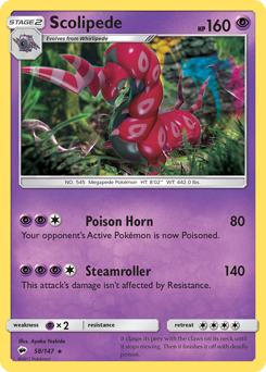 Scolipede #58 Burning Shadows