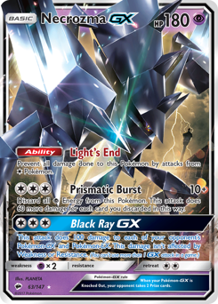 Necrozma-GX #63 Burning Shadows