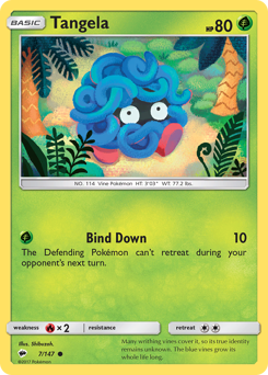 Tangela Burning Shadows #7