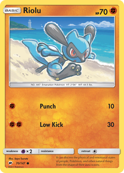 Riolu Burning Shadows #70