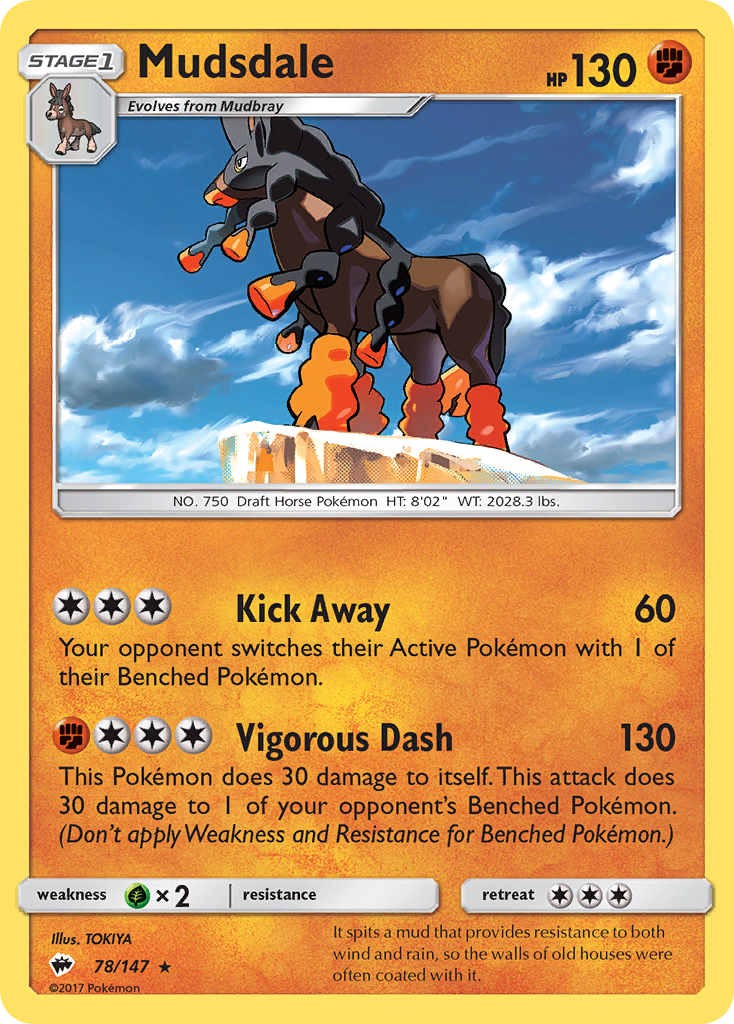 Mudsdale #78 Burning Shadows