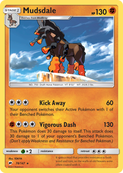 Mudsdale #78 Burning Shadows