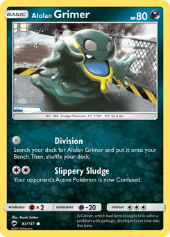 Alolan Grimer #83 Burning Shadows