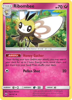 Ribombee #96 Burning Shadows