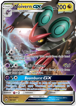 Noivern-GX #99 Burning Shadows