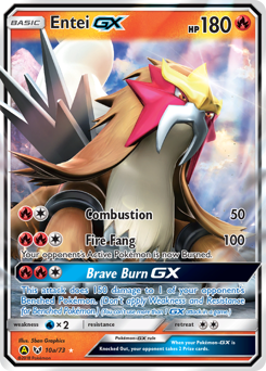 Entei-GX #10A Shining Legends