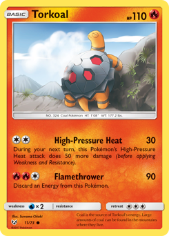 Torkoal Shining Legends #11