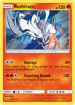 Reshiram #14 PSA 10