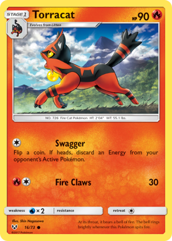 Torracat #16 Shining Legends