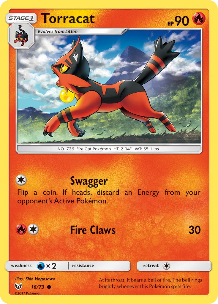 Torracat #16 Shining Legends