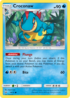 Croconaw #19 Shining Legends