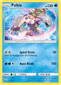 Palkia #24 Shining Legends