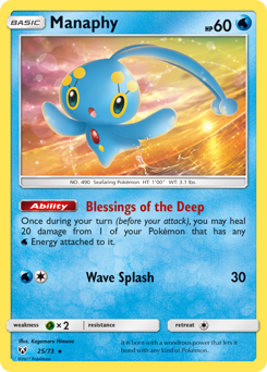 Manaphy #25 PSA 10