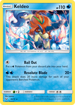 Keldeo #26 Shining Legends
