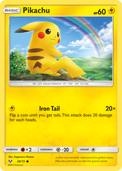 Pikachu #28 PSA 10