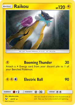 Raikou #32 Shining Legends