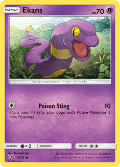 Ekans #36 Shining Legends