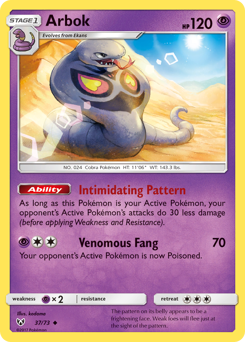 Arbok #37 Shining Legends