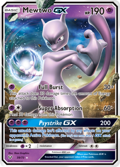 Mewtwo-GX #39 Shining Legends