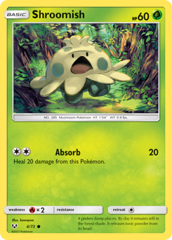 Shroomish #4 Shining Legends