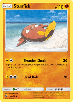 Stunfisk Shining Legends #46